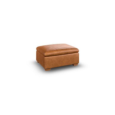 Cohen Storage Footstool in Virgo Cognac Leather