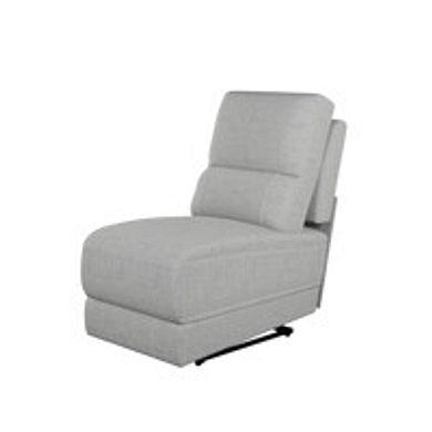 Colorado Armless Module in Keswick Dove Fabric