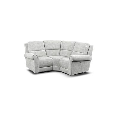 Colorado Electric Reclining Modular Group 1 in Keswick Dove Fabric