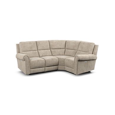 Colorado Electric Reclining Left Hand Modular Group 2 in Jetta Beige Fabric