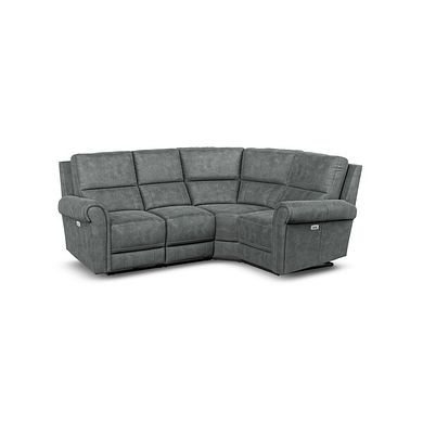 Colorado Electric Reclining Left Hand Modular Group 2 in Miller Grey Fabric