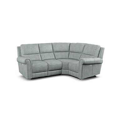Colorado Electric Reclining Left Hand Modular Group 2 in Santos Steel Fabric