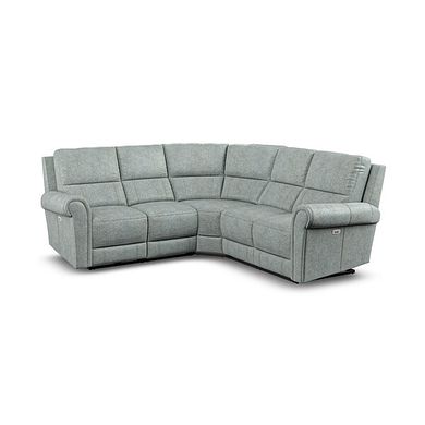 Colorado Electric Reclining Modular Group 3 in Santos Steel Fabric