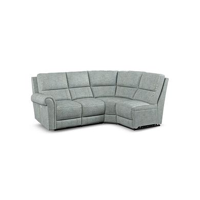 Colorado Electric Reclining Modular Group 4 in Santos Steel Fabric