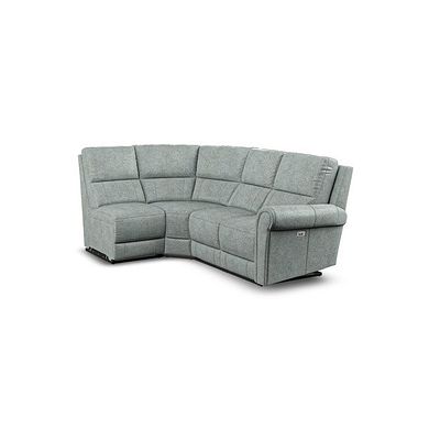 Colorado Electric Reclining Modular Group 5 in Santos Steel Fabric
