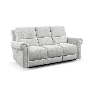 Colorado Electric Reclining Modular Group 9 in Keswick Dove Fabric