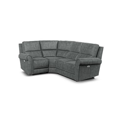 Colorado Electric Reclining Right Hand Modular Group 2 in Miller Grey Fabric