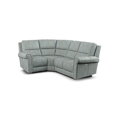 Colorado Electric Reclining Right Hand Modular Group 2 in Santos Steel Fabric