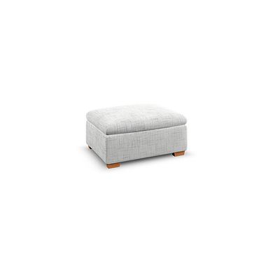 Colorado Storage Footstool in Keswick Dove Fabric