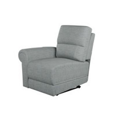 Colorado Left Arm Static Module in Santos Steel Fabric