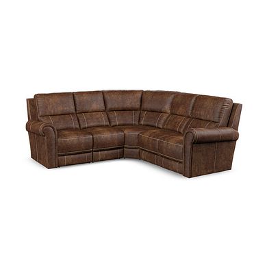 Colorado Modular Group 3 in Ranch Dark Brown Fabric