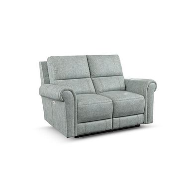 Colorado 2 Seater Electric Recliner in Santos Steel Fabric
