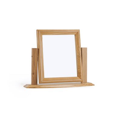 Copenhagen Natural Solid Oak Dressing Table Mirror