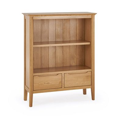 Copenhagen Natural Solid Oak Small Bookcase