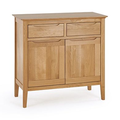 Copenhagen Natural Solid Oak Small Sideboard