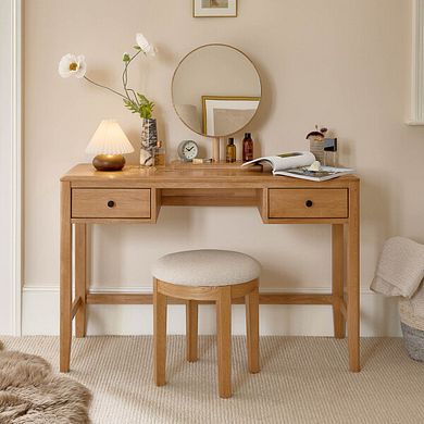 Corton Natural Oak Dressing Table