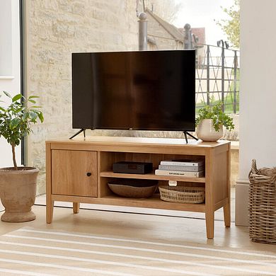 Corton Natural Oak Large TV Unit