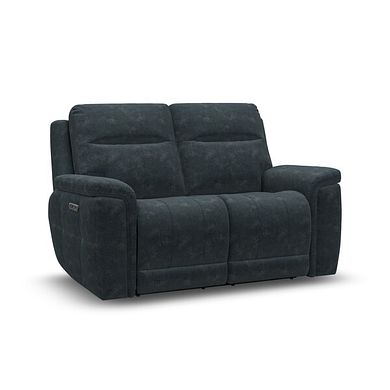Dalton 2 Seater Electric Recliner Sofa in Dexter Shadow Fabric