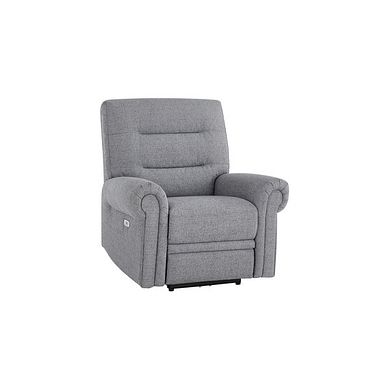 Eastbourne Recliner Armchair with USB in Santos Steel Fabric