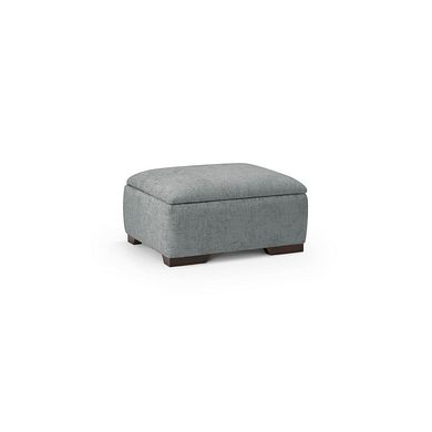 Dewsbury Storage Footstool in Milo Pewter Fabric