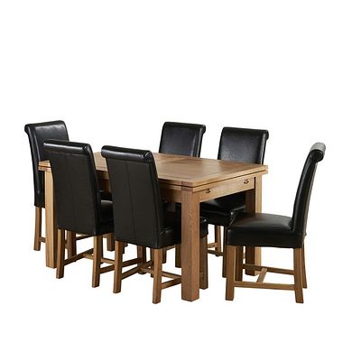 Oak Dining Table and Chairs | Dining Sets | Oak Furnitureland