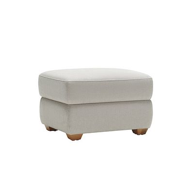 Dune Storage Footstool in Amigo Dove Fabric