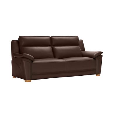Dune 3 Seater Sofa in Coffee Bean Leather