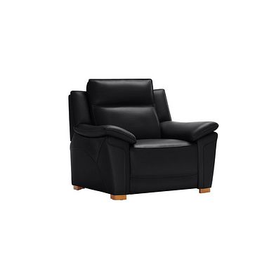 Dune Armchair in Midnight Leather