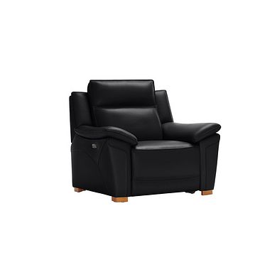 Dune Electric Recliner Armchair in Midnight Leather