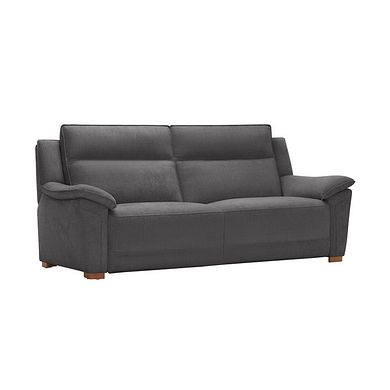 Dune 3 Seater Sofa in Sense Dark Grey Fabric