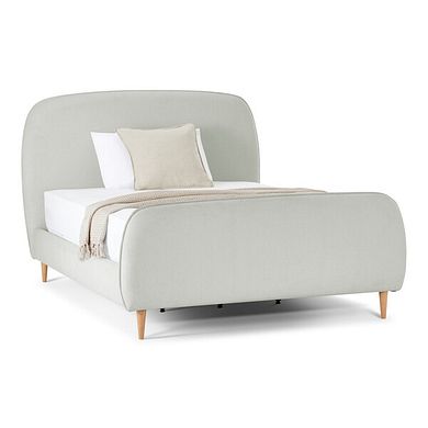 Durham Double Bed in Granada Cream Fabric
