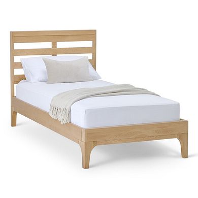 Durham Natural Oak Single Bed