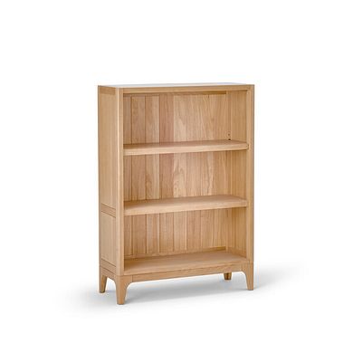 Durham Natural Oak Small Bookcase