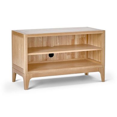 Durham Natural Oak Small TV Unit