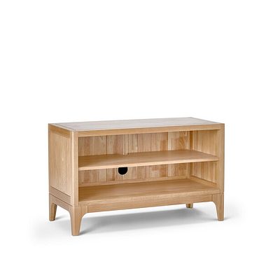 Durham Natural Oak Small TV Unit
