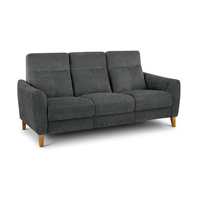 Dylan 3 Seater Sofa in Darwin Charcoal Fabric