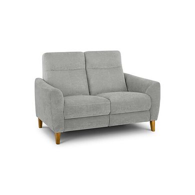 Dylan 2 Seater Sofa in Darwin Silver Fabric