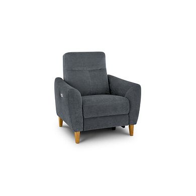 Dylan Electric Recliner Armchair in Amigo Coal Fabric