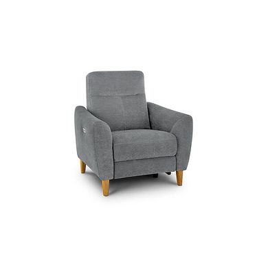 Dylan Electric Recliner Armchair in Amigo Granite Fabric