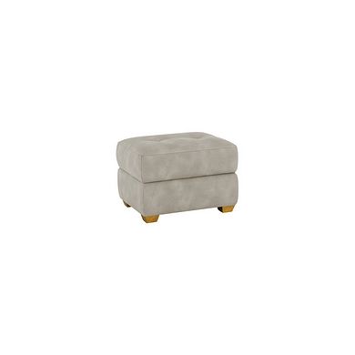 Dylan Storage Footstool in Oxford Beige Fabric