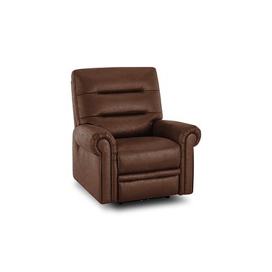 Eastbourne Armchair in Ranch Dark Brown Fabric
