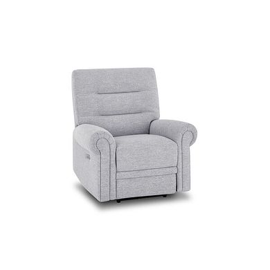 Eastbourne Recliner Armchair with USB in Keswick Dove Fabric