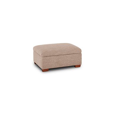 Eastbourne Storage Footstool in Jetta Beige Fabric