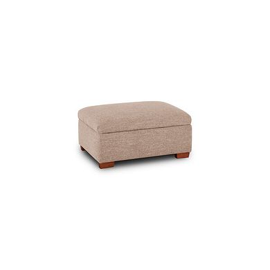 Eastbourne Storage Footstool in Jetta Beige Fabric