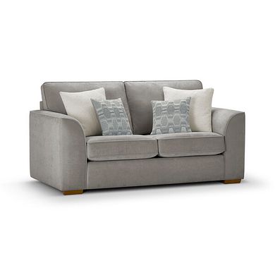 Eastley 2 Seater Sofa in Limoge Fog Fabric with Silver Scatters