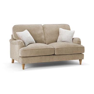 Eloise 2 Seater Sofa in Marlan Caramel Fabric