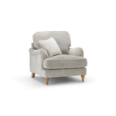 Eloise Armchair in Marlan Natural Fabric