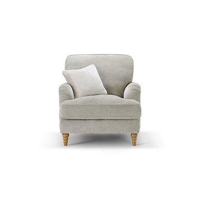 Eloise Armchair in Marlan Natural Fabric