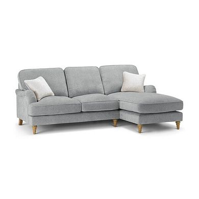 Eloise Right Hand Chaise Sofa in Marlan Casper Fabric