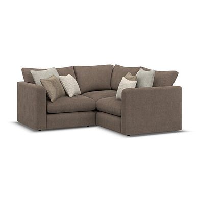 Elston 3 Seat Modular Corner Sofa in Penny Burrow Fabric - Group 1